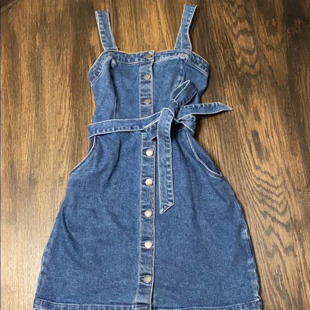 Denim dress